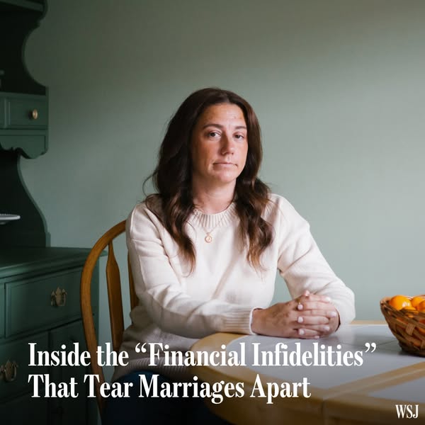 This ad is an article promotion that leads with a striking headline on a serious subject, paired with an image of a woma