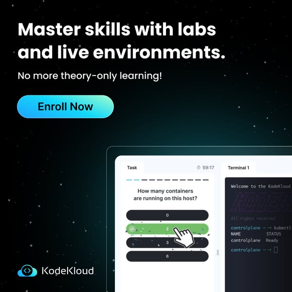 KodeKloud ad