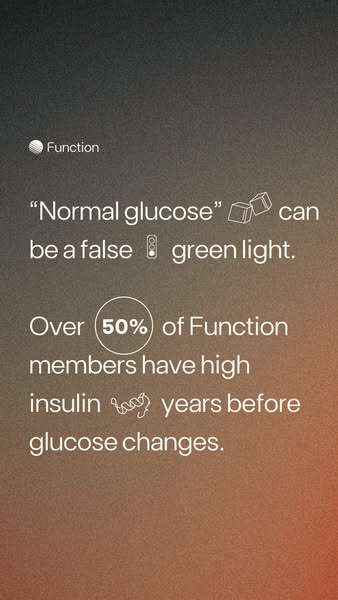 This ad uses an educational approach to highlight the importance of monitoring insulin levels for early detection of pot