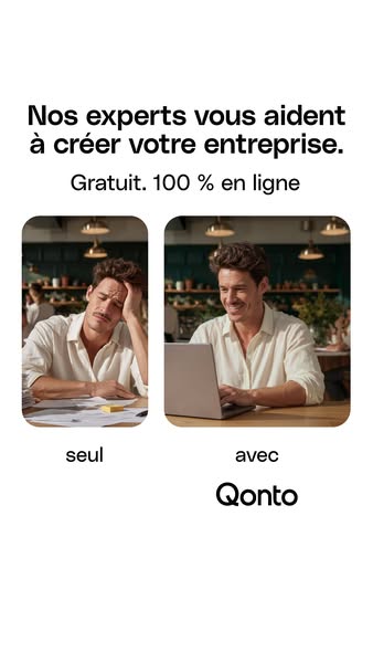 This is a split-screen image ad contrasting a person who appears stressed while working alone versus a person smiling wh