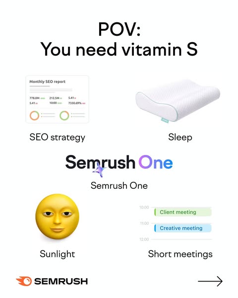 This ad is designed to be humorous and memorable by associating the SEO software with real-life needs, using a play on t