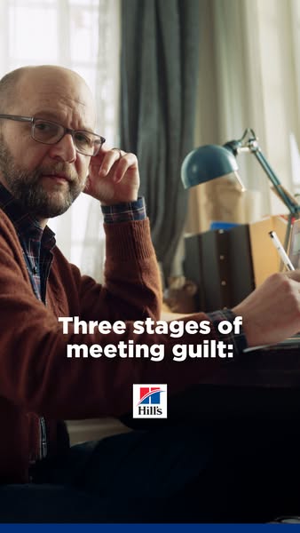 This ad uses humor to highlight the guilt pet owners feel when they can't spend enough time with their pets. It then