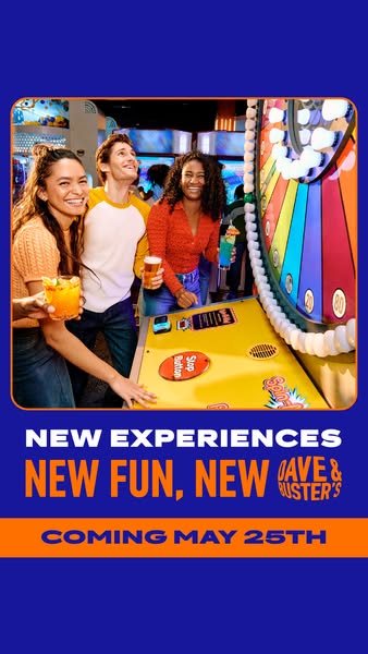 Dave & Buster's ad