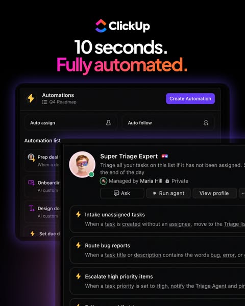 ClickUp ad