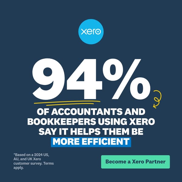 This ad for Xero promotes the efficiency of the software by stating that 94% of accountants and bookkeepers using Xero s