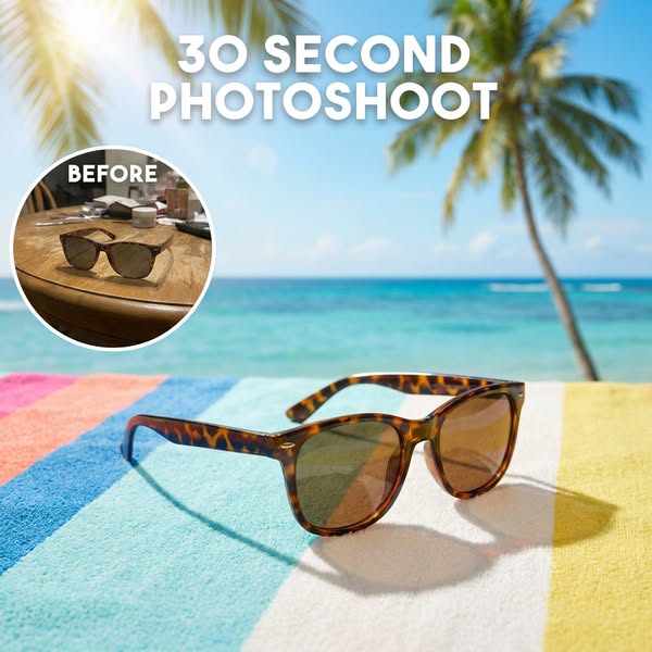 An ad showcasing the product's ability to improve photos.