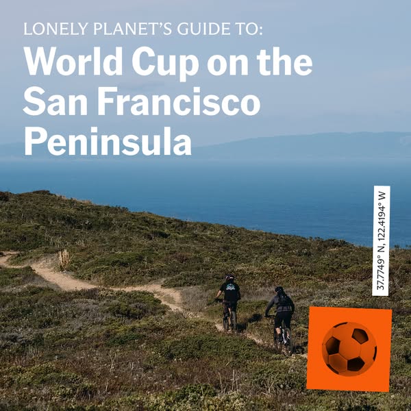 This ad for Lonely Planet promotes their guide to the World Cup on the San Francisco Peninsula. The image features mount