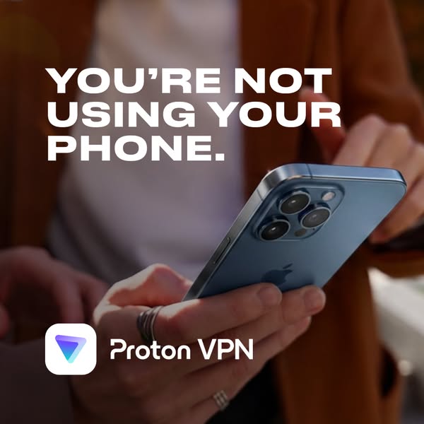 This ad highlights the importance of online privacy and how Proton VPN can help protect your data and browsing activity.