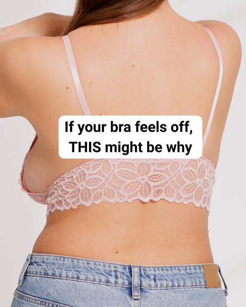 This ad questions why your bra may feel uncomfortable and implies the answer lies in a better fitting and more comfortab