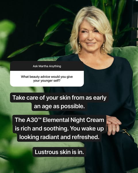 Martha Stewart ad