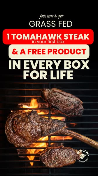 OUR COW ad