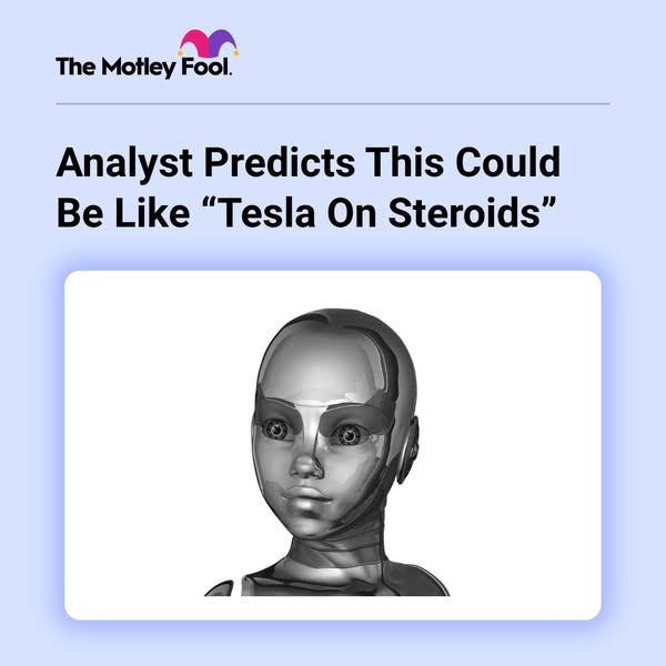 This ad by The Motley Fool features a prediction that "This Could Be Like 'Tesla On Steroids'."