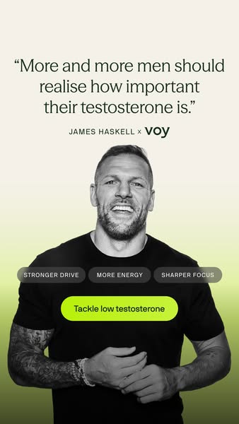 James Haskell ad