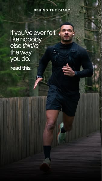 An image ad with the headline: "If you've ever felt like nobody else thinks the way you do. read this." Th