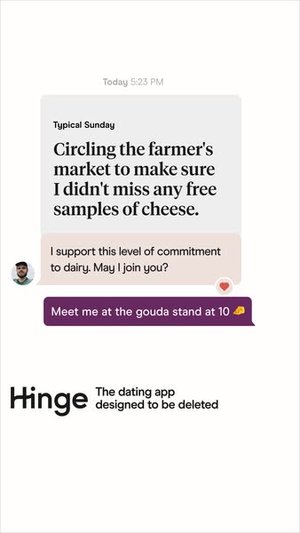 Hinge ad