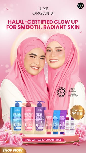 Luxe Organix Philippines ad