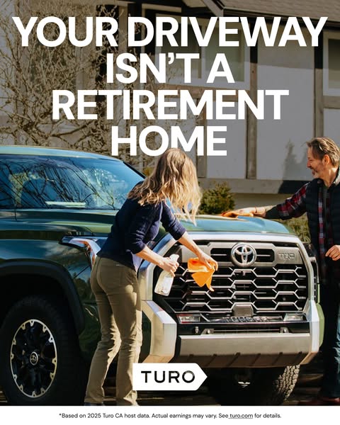 This ad uses the problem and solution format, highlighting how people can use their cars to make extra money, thus contr