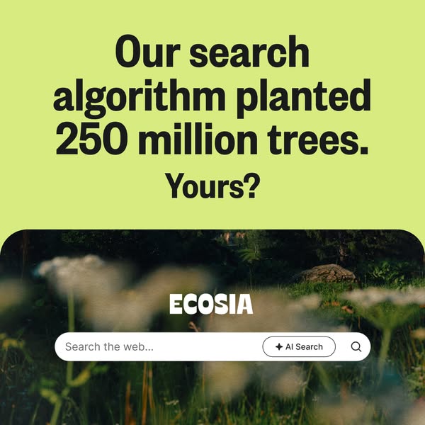 Ecosia ad