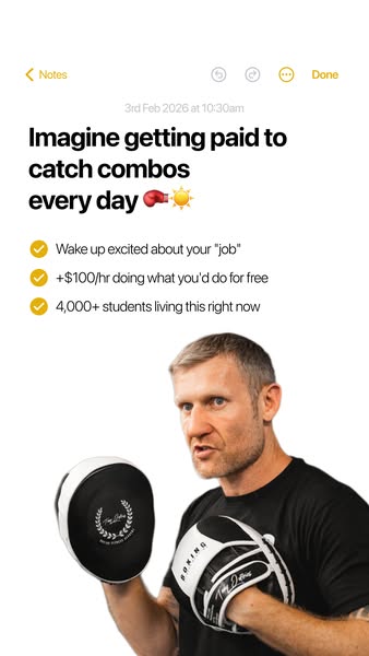 Tony Jeffries Boxing Boxe ad