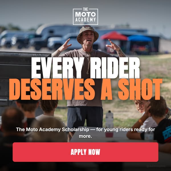 The Moto Academy ad