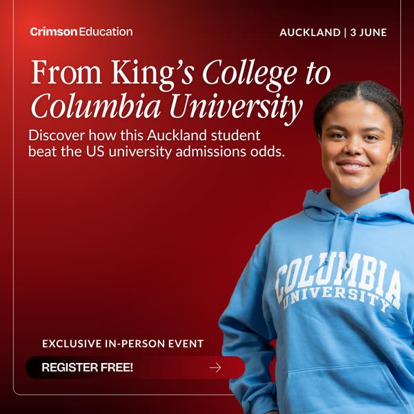 Crimson Education ad
