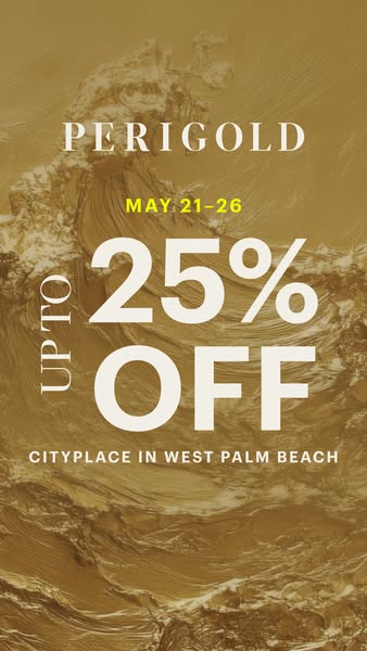 An image ad for Perigold that highlights a sales event.
