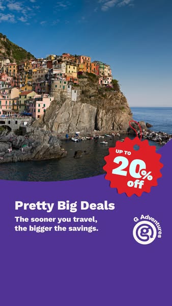 G Adventures ad