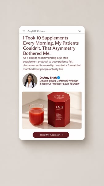 Amy Shah MD ad