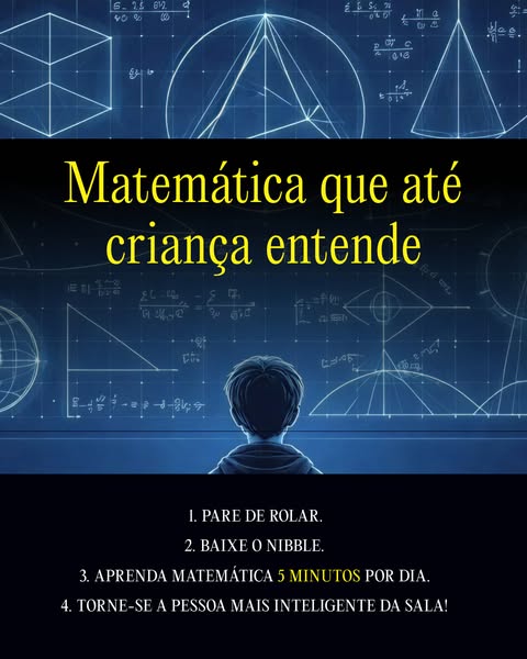The ad aims to grab the attention of individuals who are struggling with math and want to learn quickly. It promotes the