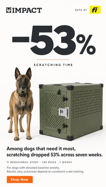 Impact Dog Crates ad