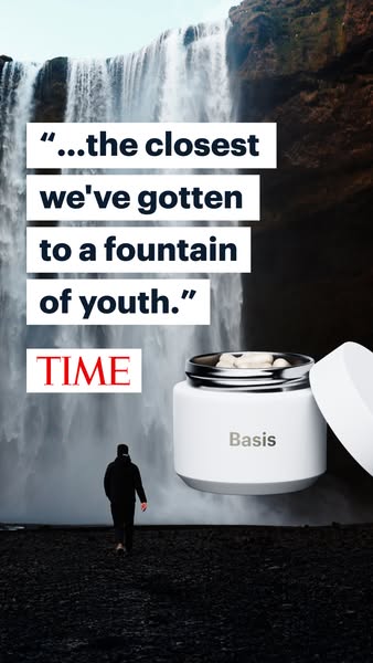 This ad features a quote from TIME magazine calling the product "...the closest we've gotten to a fountain of y