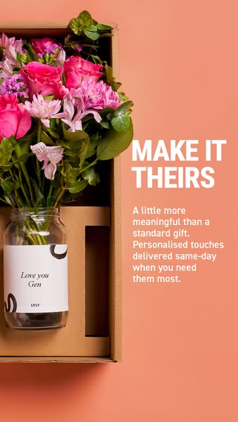 LVLY Flowers & Gifts ad