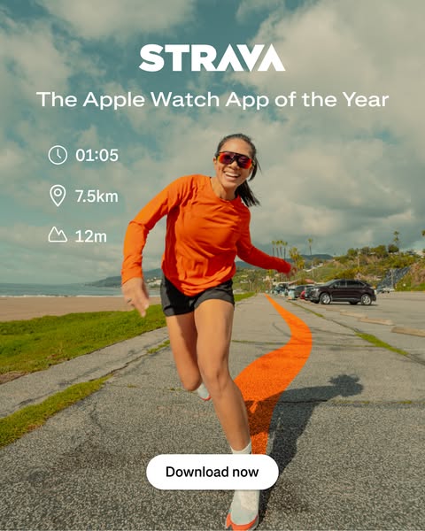 Strava ad