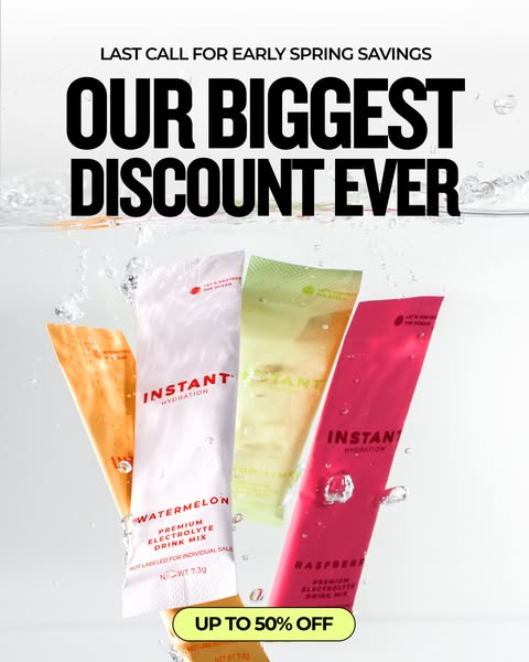 Instant Hydration ad