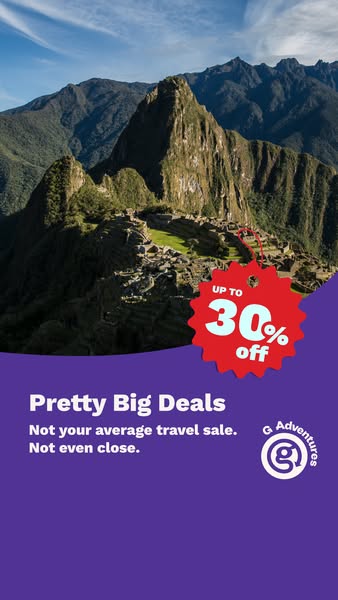G Adventures ad