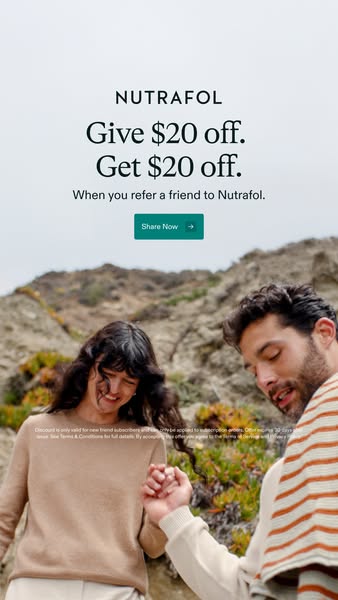 Nutrafol ad