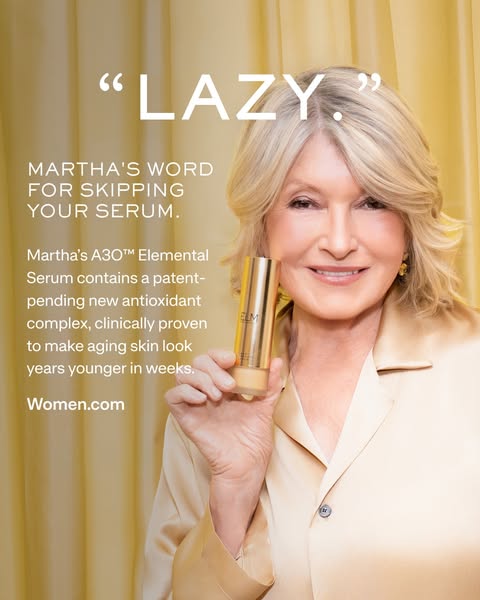 Martha Stewart ad