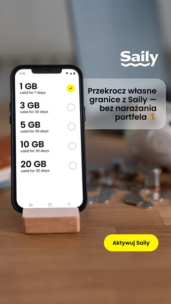 Saily eSIM ad
