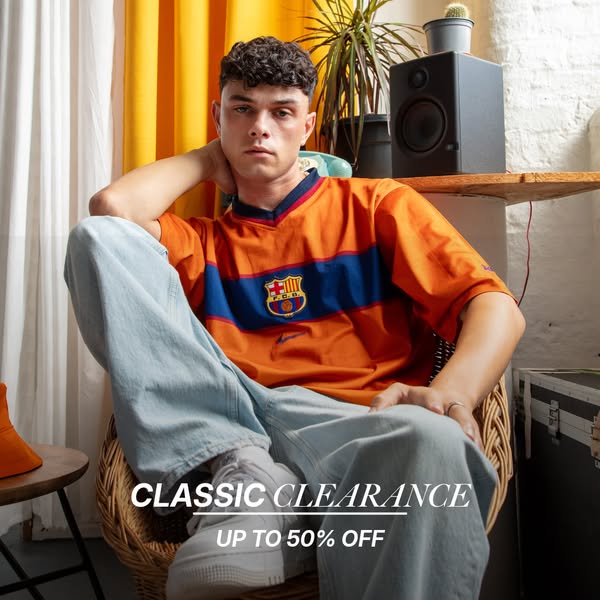 Classic Football Shirts ad