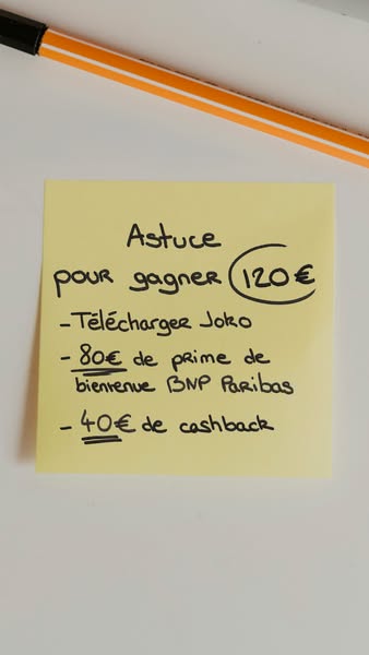 This image ad promotes Joko, an app that provides users with opportunities to earn money. The ad features a handwritten 