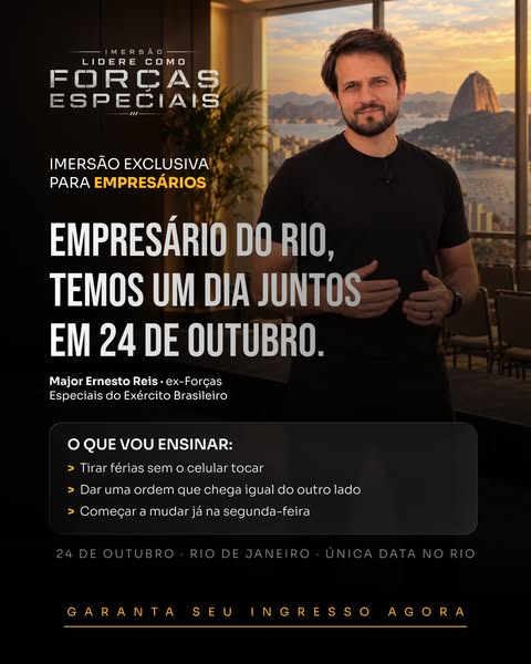 Pense como Forças Especiais ad
