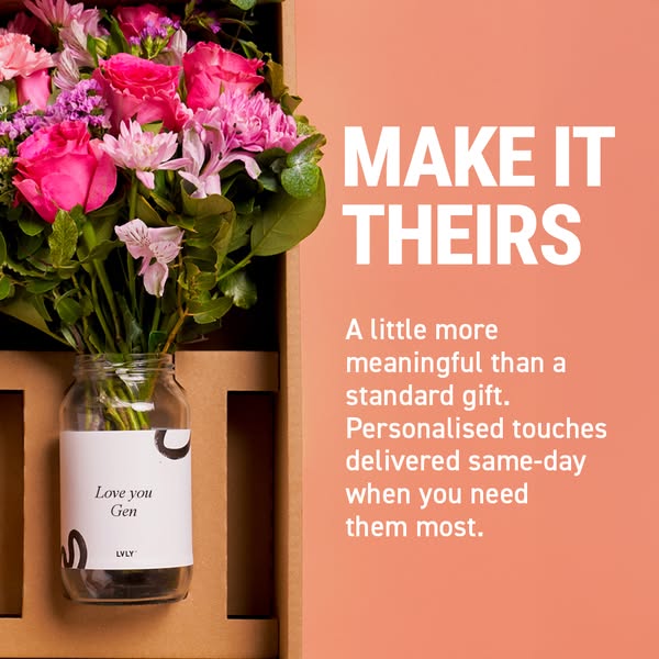 LVLY Flowers & Gifts ad