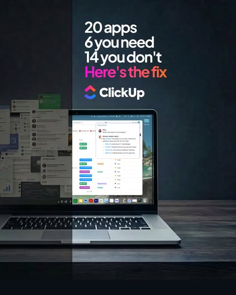 ClickUp ad