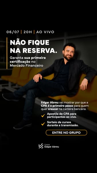Edgar Abreu ad