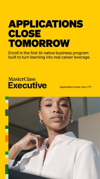 MasterClass ad