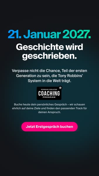 Tony Robbins ad