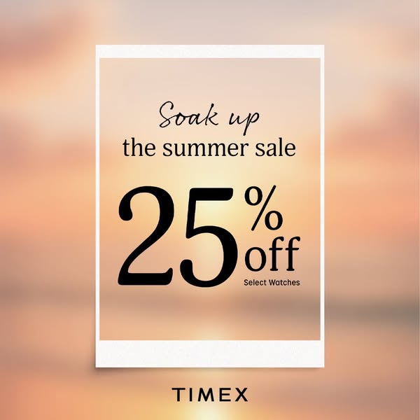 Timex ad