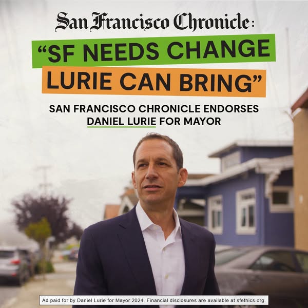Daniel Lurie ad