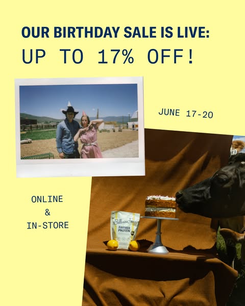 Ballerina Farm Store ad