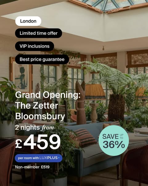 Luxury Escapes ad